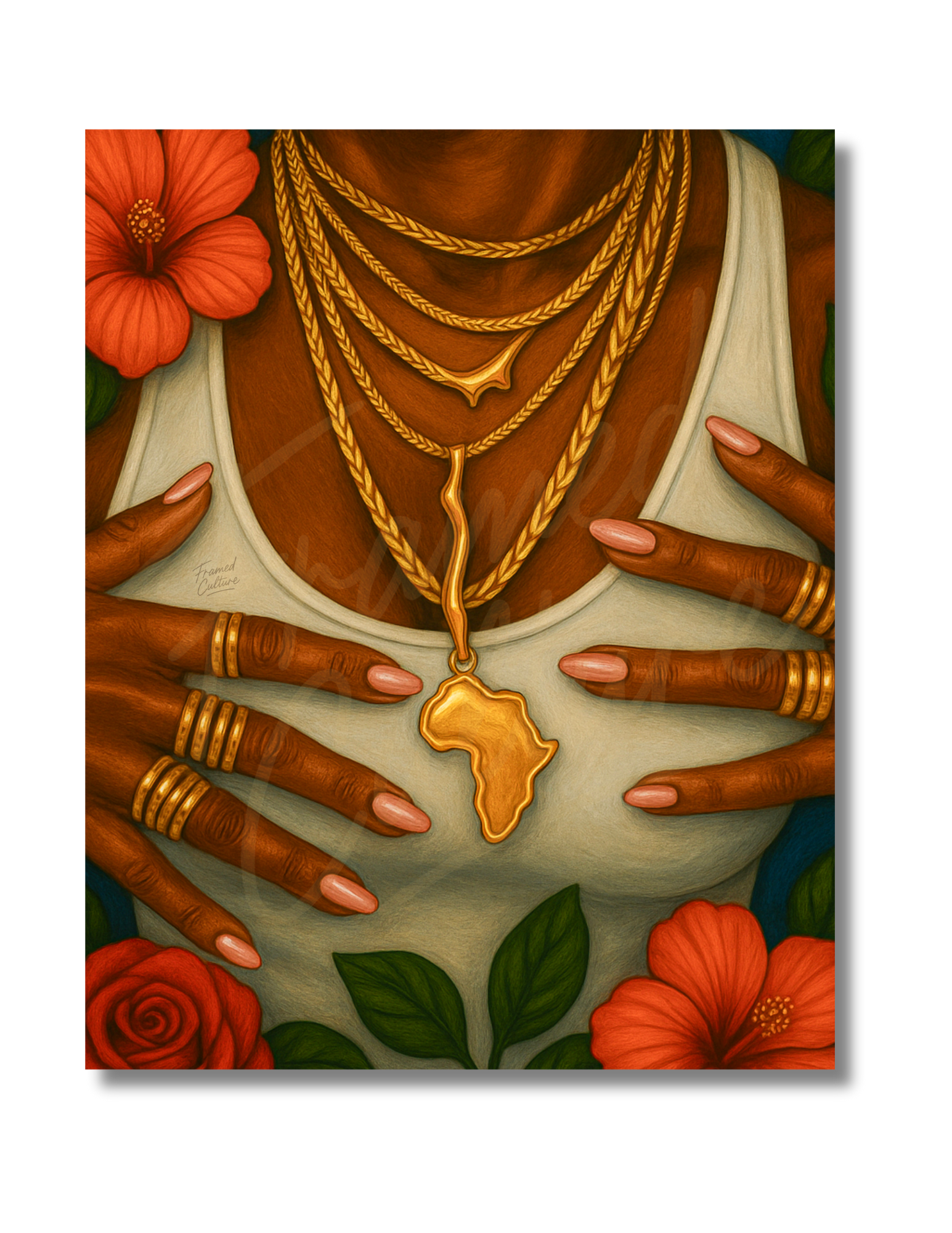 She Carries the Continent