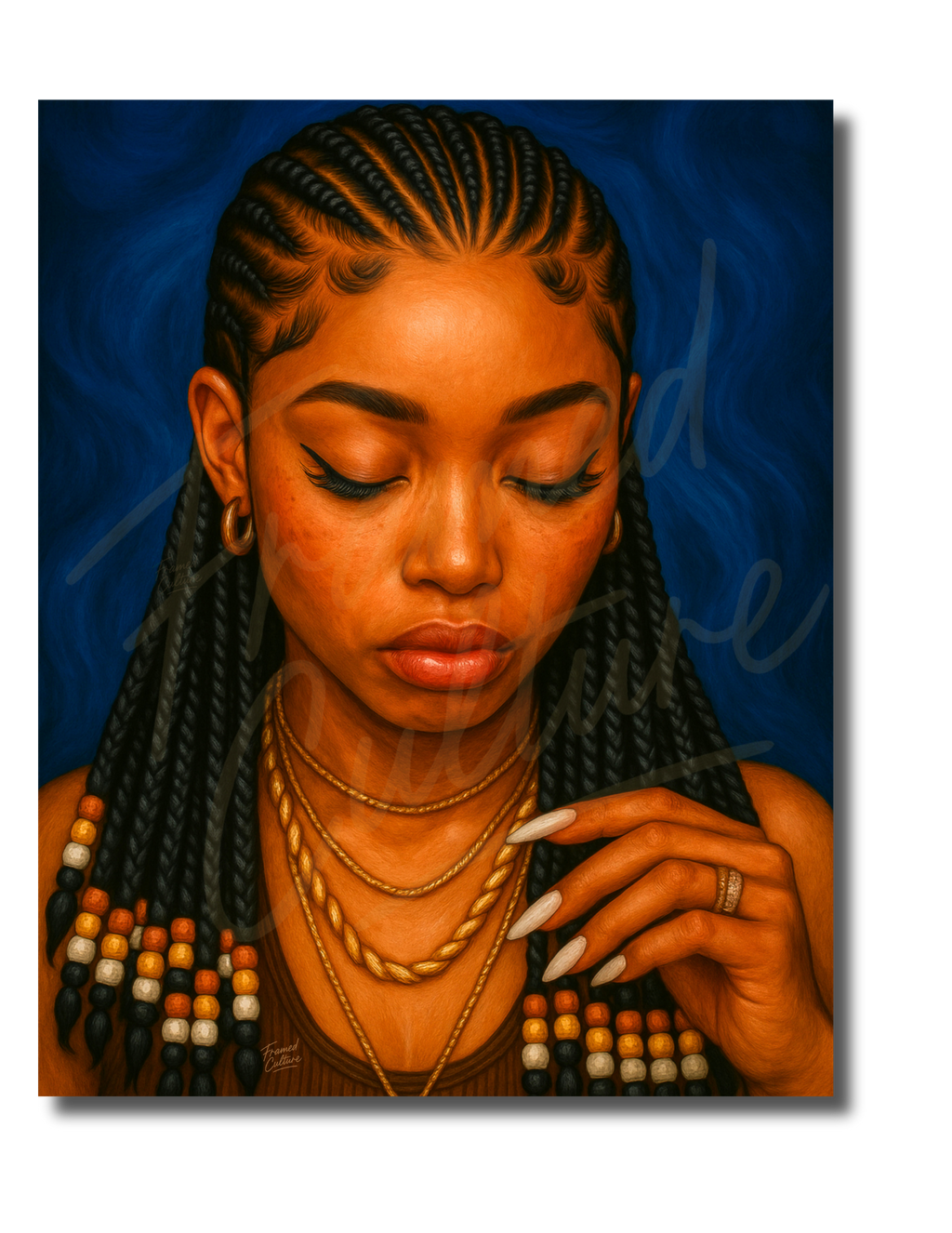 She Speaks in Braids